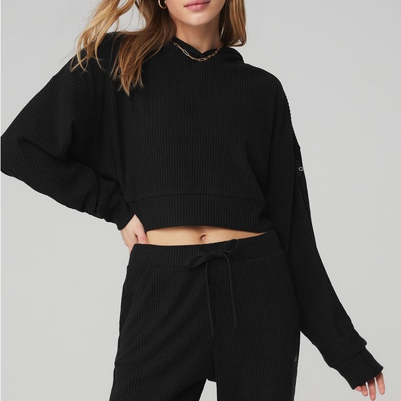 Alo Yoga | Muse Hoodie | Black | Small - Picture 1 of 7